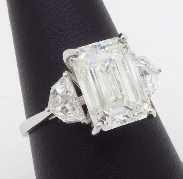 Incredible Certified Custom 4.85CTW Diamond Ring