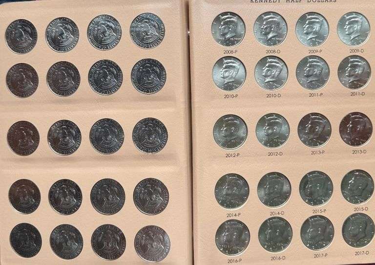 1964-2017  BU Kennedy Halves Complete