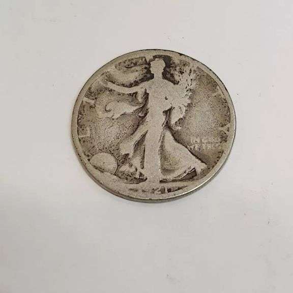 1921-S Walking Liberty Half Dollar