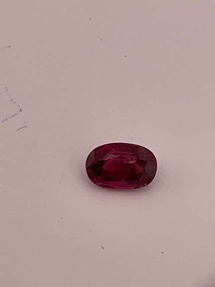CERTIFIED NATURAL RED RUBY 0.46 CARAT