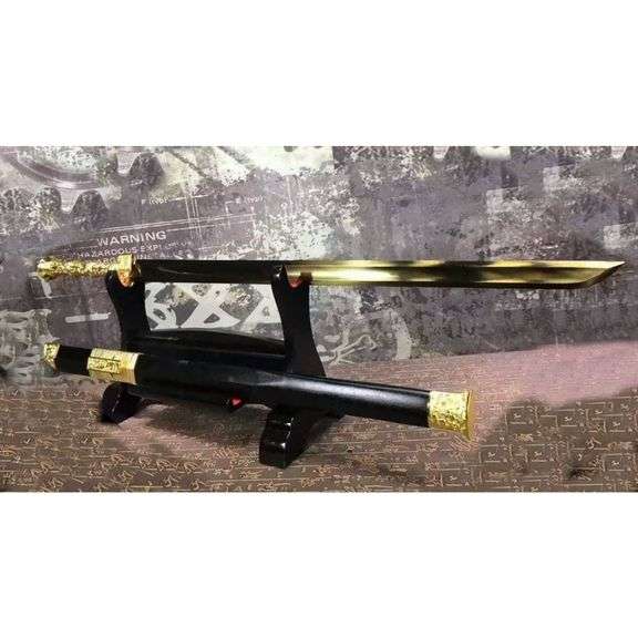 Hand-Forged Han Jian Golden Blade Sword