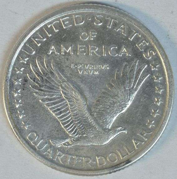 Flashy lustrous BU 1917 Type I Standing Liberty Quarter