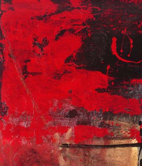 Sophisticated abstract art on canvas by Joarez JOAREZ VICTORY 3