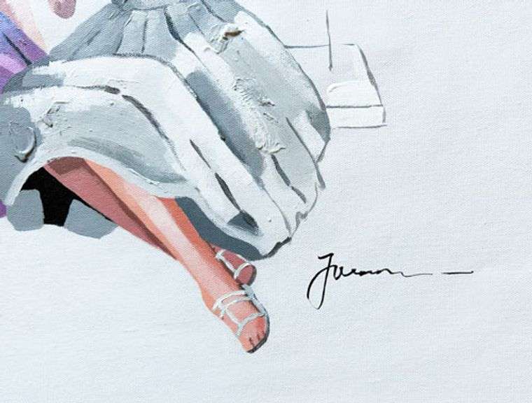 UNIQUE AND BEAUTIFUL PAINTING ON CANVAS