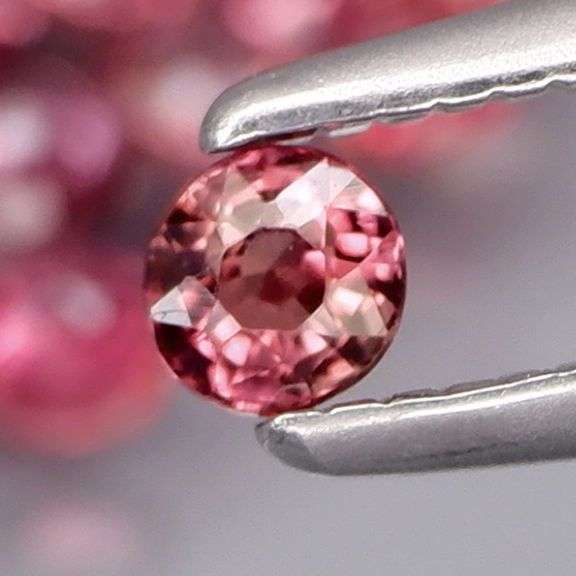 Untreated!!! 3.87ct set of rose pink Sapphires!