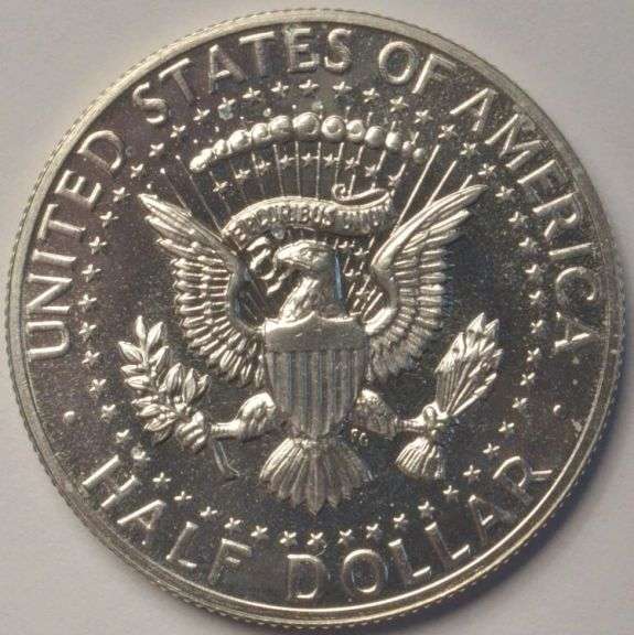 1964 Accent Hair Variety Proof Kennedy Half Dollar