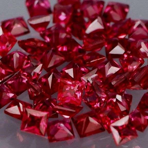 This is a 2.29ct set of REAL UNTREATED RED RUBIES!!!