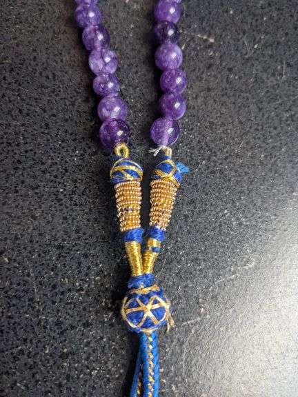 Gorgeous 265 Cttw Natural Amethyst Necklace