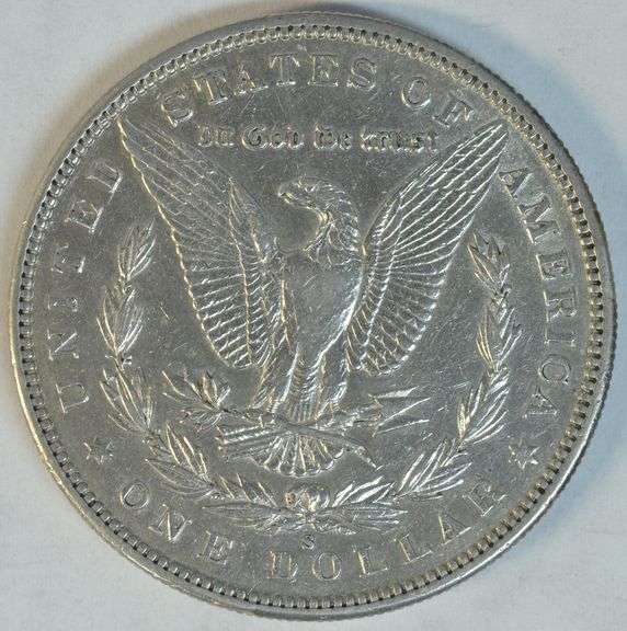 Scarce key date 1888-S Morgan Silver Dollar in AU