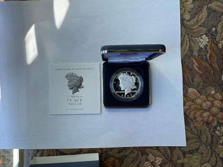 2024 S Proof Peace Silver Dollar