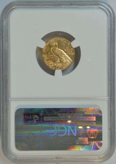 Very Choice BU 1928 US $2.50 Indian Gold Piece. NGC MS63