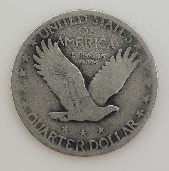 1929 Standing Liberty Quarter, Circulated