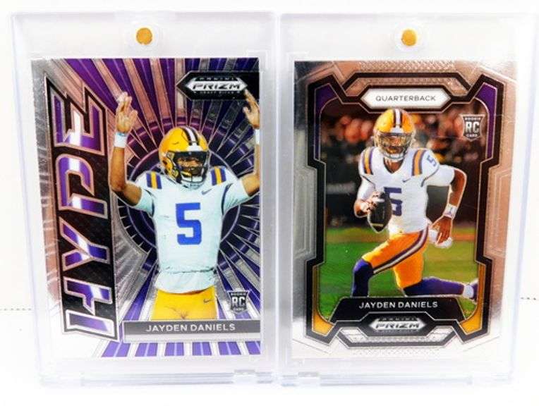 2 Jayden Daniels 2024 Panini Rookie Football Cards