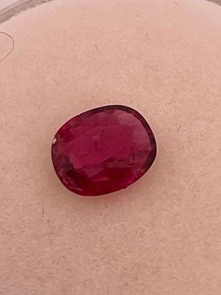 CERTIFIED NATURAL RED RUBY 0.64 CARAT