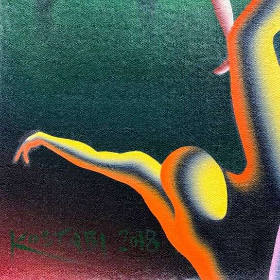 Unfolding by Kostabi