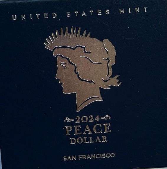 2024 S Proof Peace Silver Dollar