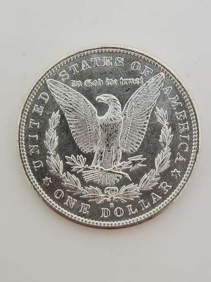 1879 S Morgan Silver Dollar, UNC Flashy "Eye Appeal"