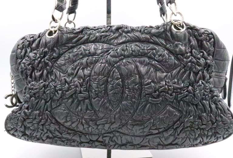 Chanel Astrakhan Bowler Bag