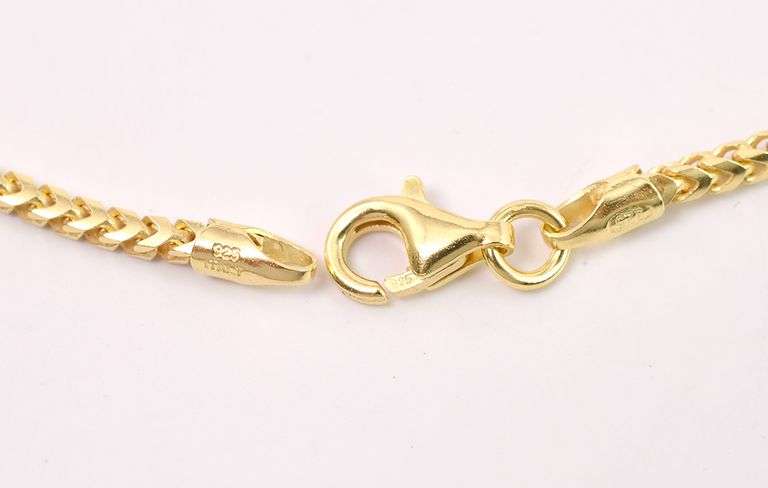 Ravishing 46.00CTS Cabochon-Cut Star Ruby & 3.94CTW White Sapphire Pendant Necklace in Gold Plated S