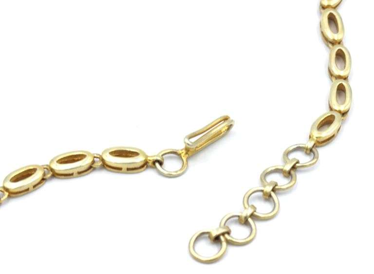 Fantastic 14.80CTW Baguette-Cut Ruby & 4.37CTW Diamond Necklace in 14K Yellow Gold Over Sterling Sil