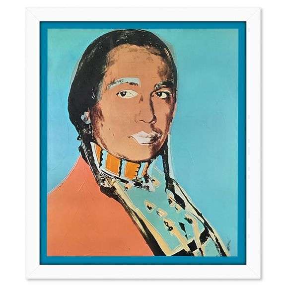 American Indian Series 2 Piece Set by Warhol (1928-1987)