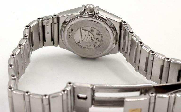 Omega my choice constellation diamond watch