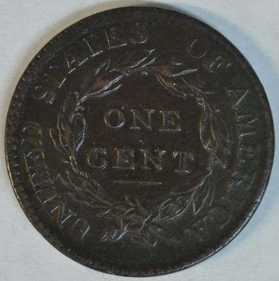 Scarce 1816 Coronet Large Cent in Choice AU with Full Strike