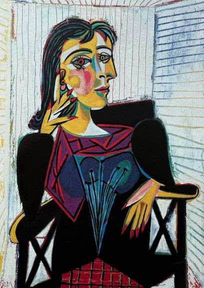 Collectible Pablo Picasso, Portrait of Dora Maar