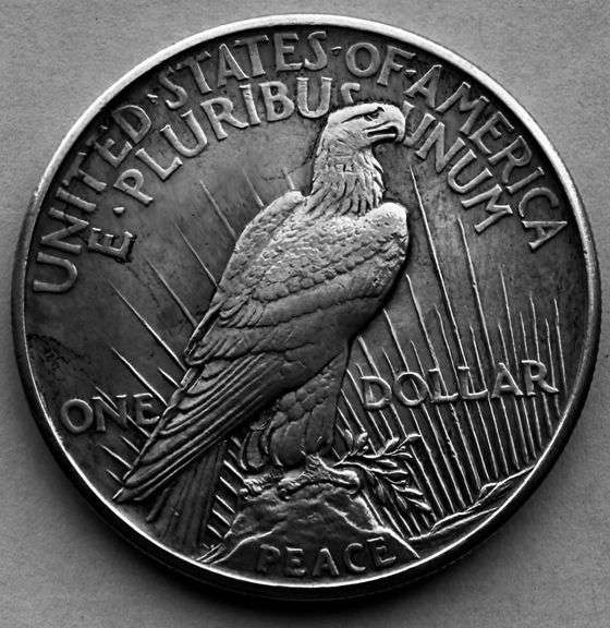 1921 Key Date Peace Dollar