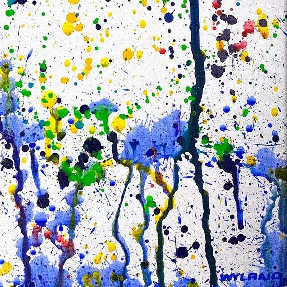 Untitled Abstract by Wyland