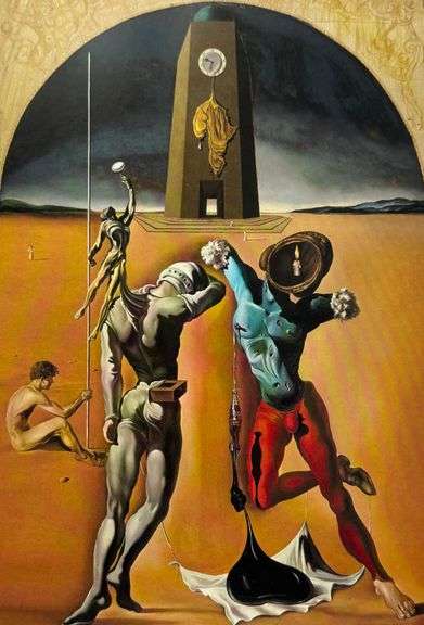 Vintage Salvador Dali, The Poetry of America