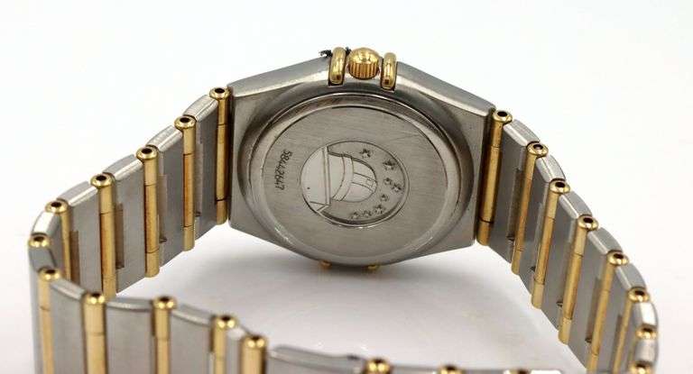 Omega constellation 2 tone quartz watch