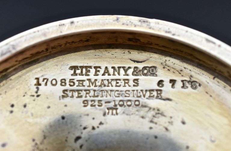 Elegant 3 Piece Tiffany Sterling Tea Set
