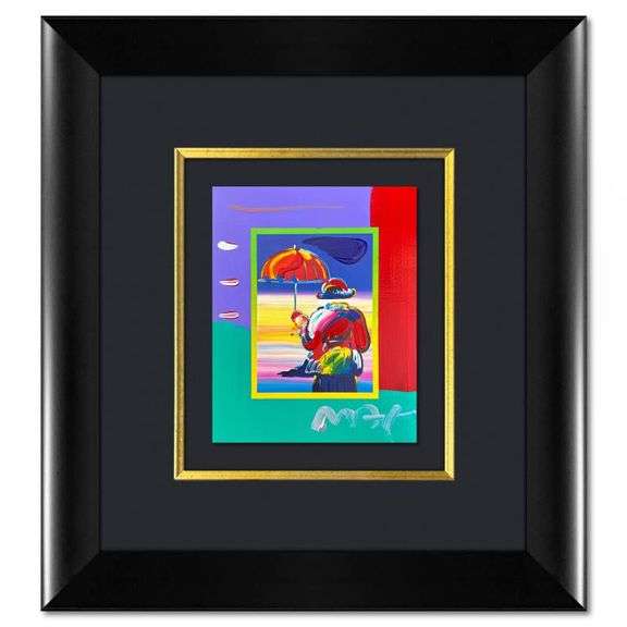 Umbrella Man on Blends by Peter Max