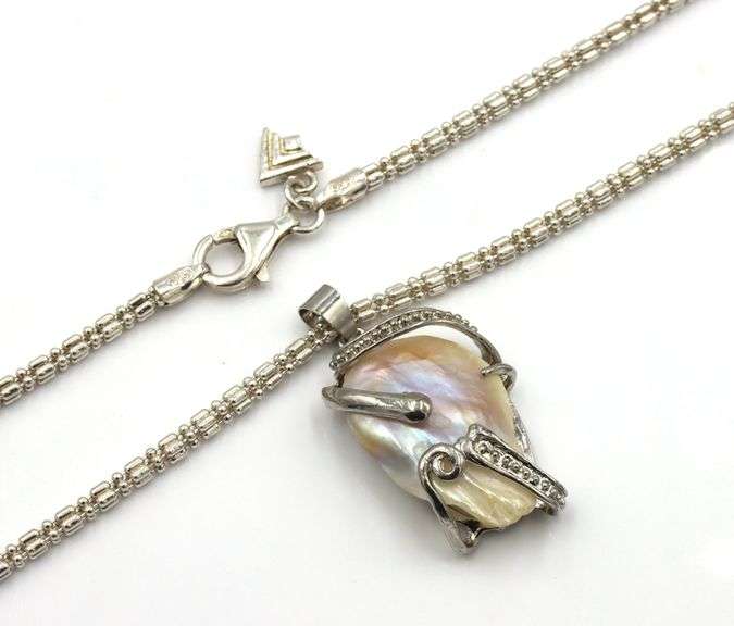 Group lot of 4 Vintage 925 sterling silver necklaces