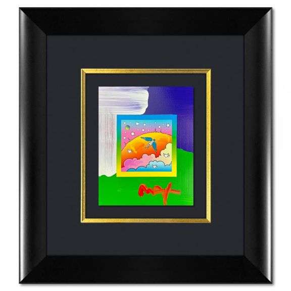 Angel with Clouds by Peter Max