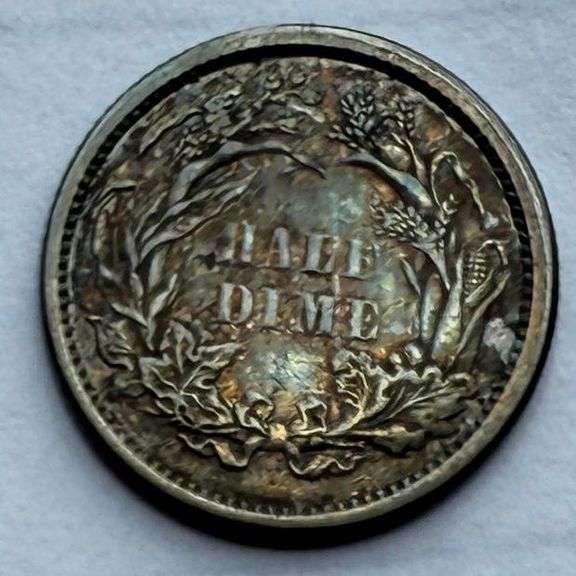 1860  Half Dime