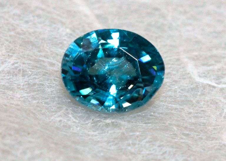 Sparkling Blue Zircon