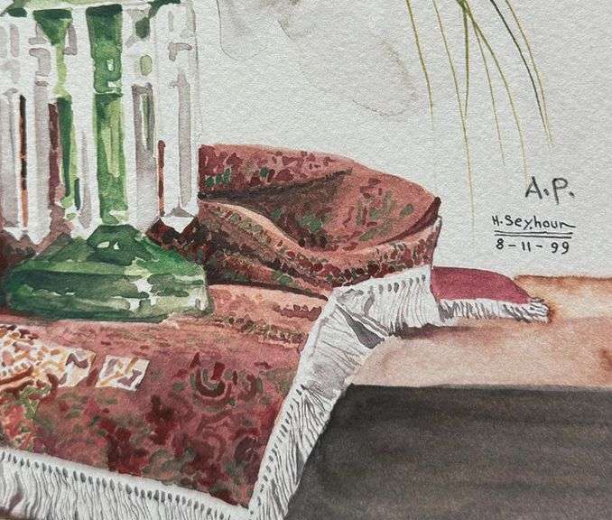 Houshang Seyhoun, Still Life (1999), Original Lithograph