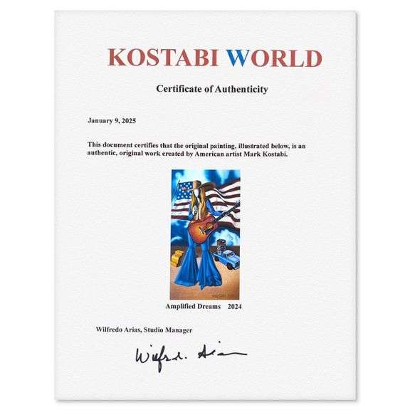 Ampliphied Dreams by Kostabi