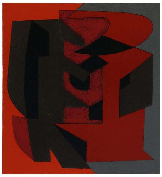 Exclusive Victor Vasarely Signed Limited Edition Lithograph from 'Octal' Suite, 1972