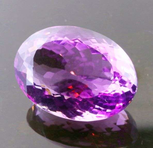 Beautiful 17.41ct natural violet pink Amethyst
