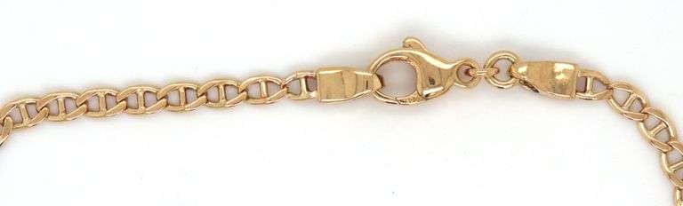 18kt Yellow gold Gucci link bracelet