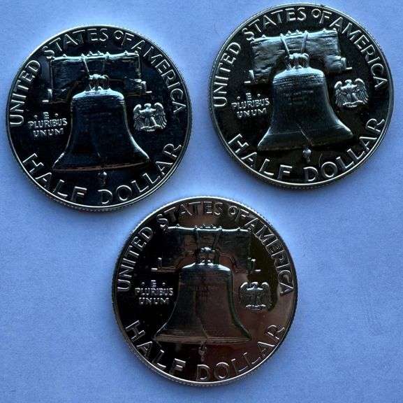 1961-63 Proof Half Dollars.