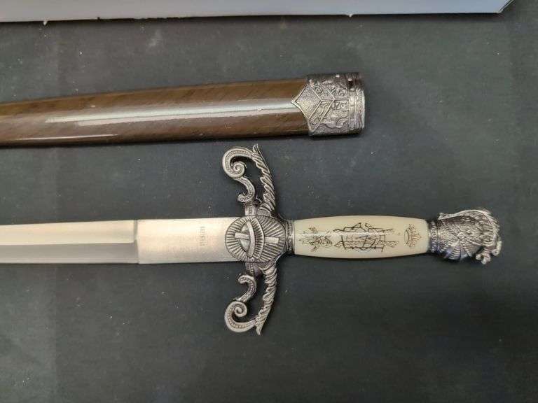 New Masonic Ceremonial Dagger With Scabbard