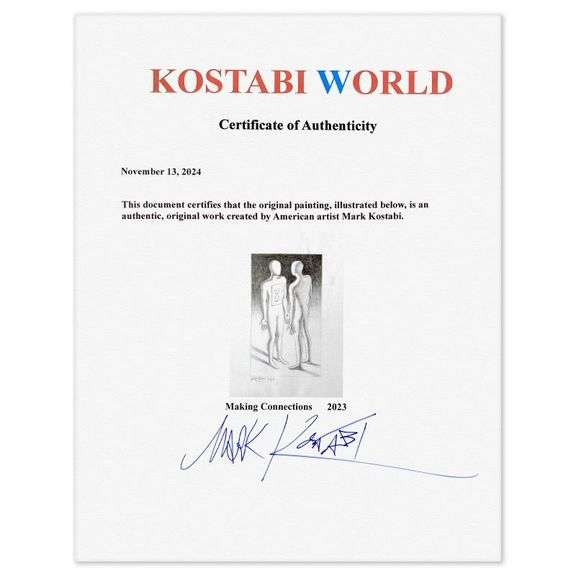 Making Connections by Kostabi
