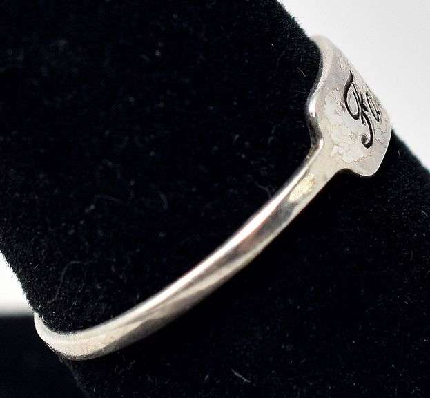 Faith Ring in Sterling Silver