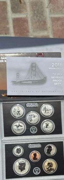 2018 San Francisco Silver Reverse Proof Set