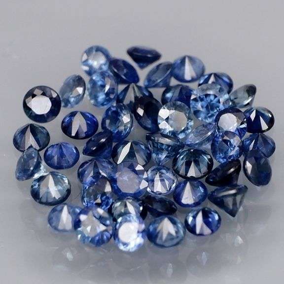Heated only! 3.16ct top blue sapphire set