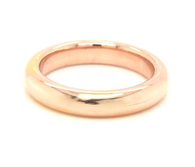14kt Yellow gold solid band